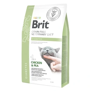 Brit Veterinary Diet Tavuklu Tahılsız Diabetes Şeker Hastası Kedi Maması 2kg
