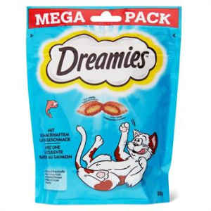 Dreamies Mega Pack İç Dolgulu Somonlu Kedi Ödülü 180 Gr