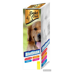 Gold Dog Biotinax 100Ml Köpekler İçin Tüy Dökülmesini Engelleyici Biotin Damla