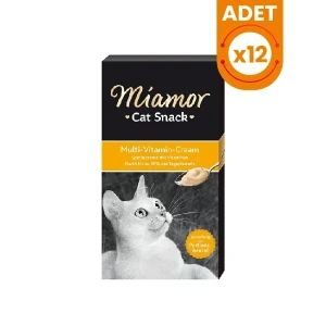 Miamor Cream Multivitamin Katkılı Sıvı Kedi Ödül Maması