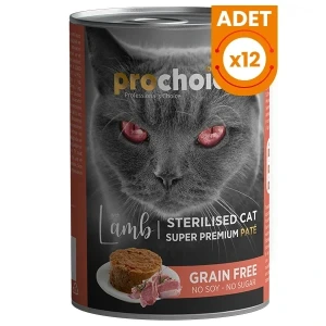 Pro Choice Sterilised Kuzulu Kısırlaştırılmış Konserve Kedi Maması