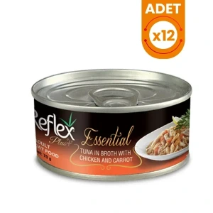 Reflex Plus Ton Balık Tavuklu Yetişkin Konserve Kedi Maması