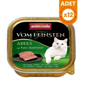 Animonda Hindi ve Tavşanlı Yetişkin Konserve Kedi Maması