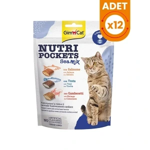 Gimcat Nutri Pockets Sea Mix Kedi Ödül Maması