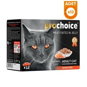 Pro Choice Somon ve Cigerli Family Pack Konserve Kedi Maması