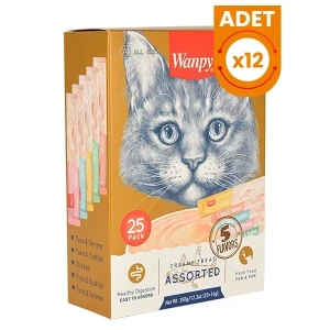 Wanpy Karışık Sıvı Kedi Ödül Maması