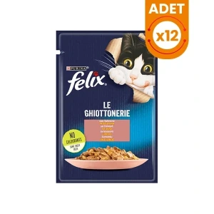 Felix Taze Somonlu Jöleli Pouch Yetişkin Yaş Kedi Maması