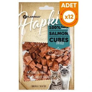 Flamingo Hapki Glutensiz Somonlu Küp Kedi Ödül Maması