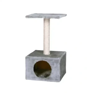 Karlie Ametist Tırmalama Direkli Katlı Kedi Evi