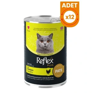 Reflex Plus Pate İçinde Tavuklu Kısırlaştırılmış Konserve Kedi Maması