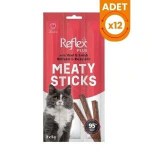 Reflex Biftekli ve Kuzu Etli Stick Kedi Ödül Maması
