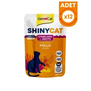 Gimcat Shinycat Sos İçinde Tavuklu Pouch Kısırlaştırılmış Konserve Kedi Maması