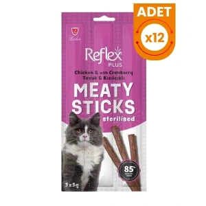 Reflex Plus Tavuklu ve Kızılcıklı Kısırlaştırılmış Yetişkin Kedi Ödül Maması