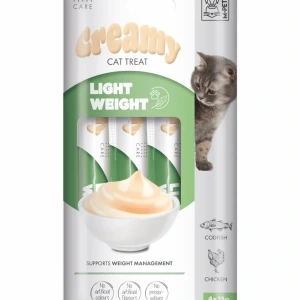 M-Pets Creamy Light Weight Morina Balıklı ve Tavuklu Diyet Sıvı Kedi Ödül Maması