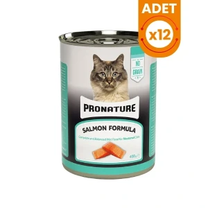 Pronature Tahılsız Somonlu Kısırlaştırılmış Konserve Kedi Maması