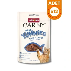 Animonda Carny Meat Tavuk Etli ve Somonlu Yetişkin Kedi Ödül Maması