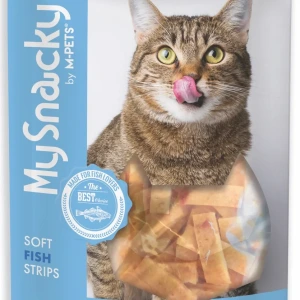 M-Pets My Snacky Balıklı Şerit Kedi Ödül Maması