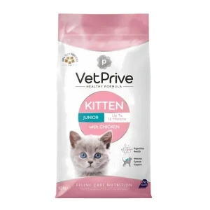 Vet Prive Kitten Tavuklu Yavru Kedi Maması 10KG