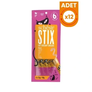 Schesir Cat Stick Tavuklu Sıvı Kedi Ödül Maması
