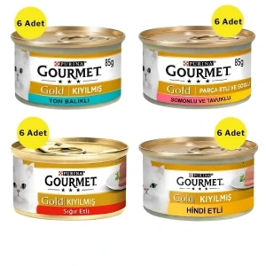 Gourmet Gold Karışık Yetişkin Konserve Kedi Maması