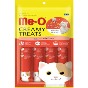 Me-O Creamy Treats Yengeçli Ek Besin ve Kedi Ödülü 60 Gr ( 4 x 15 Gr )
