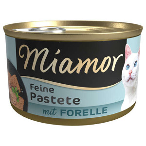 Miamor Pastete Alabalıklı Yetişkin Kedi Konservesi 85 Gr